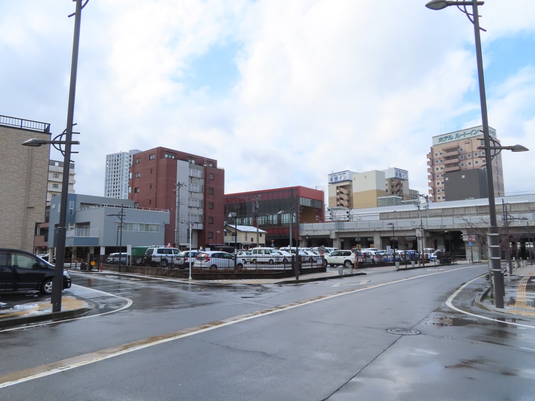 福井駅東口に立体駐車場が建設されます 2 システムパーク福井駅東工事記録1 てるふあい