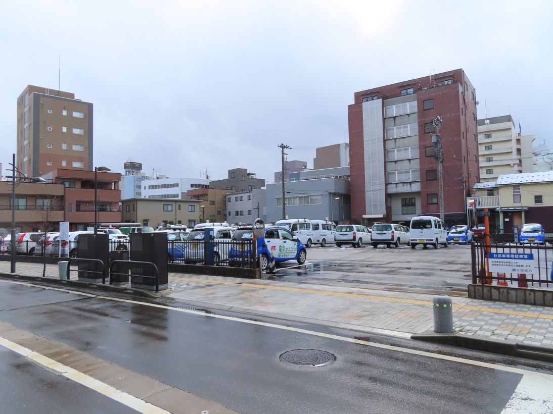 福井駅東口に立体駐車場が建設されます 2 システムパーク福井駅東工事記録1 てるふあい
