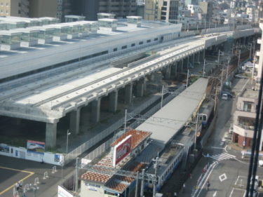 【北陸新幹線福井駅部工事記録11】（2008.7～9）高架橋つながる