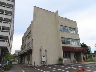 福井市順化公民館解体前の姿　2021.9