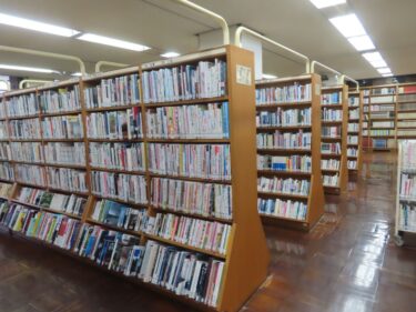 福井市立図書館の休館前の様子　2022.5