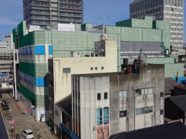 旧福井西武新館建替えの様子⑨内装解体 2024.2