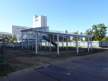 【福井市中央公園8】建屋建設③　2024.9