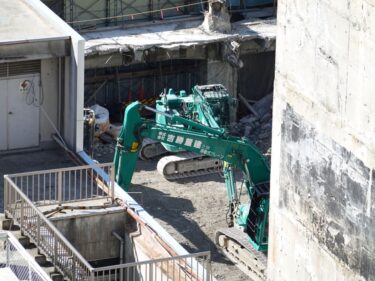 【旧福井西武新館建替25】(2024.10中)建物解体⑫