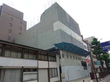 【県民福井ビル解体の様子8】建物解体②　2025.7上