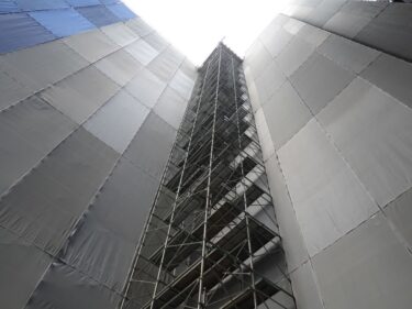 【繊協ビル建替129】(2025.8上)外壁・内装工事②